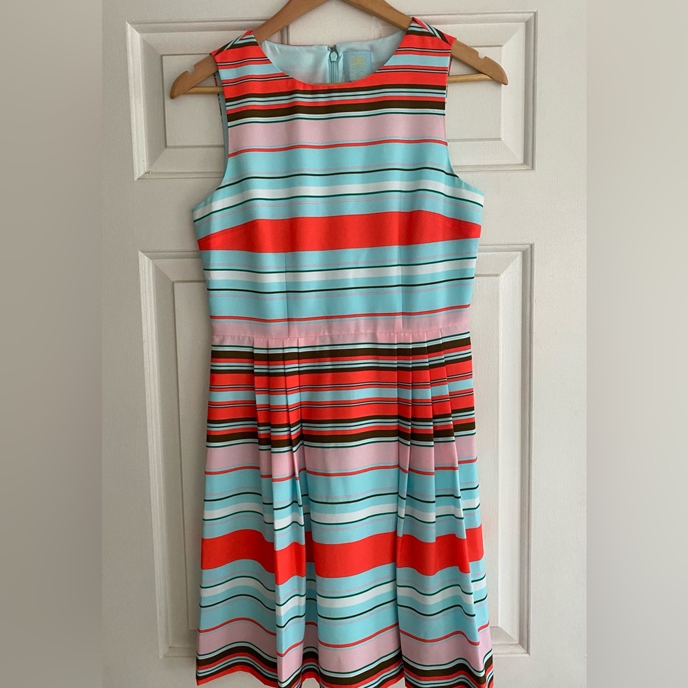 CeCe Multicolor Striped Dress